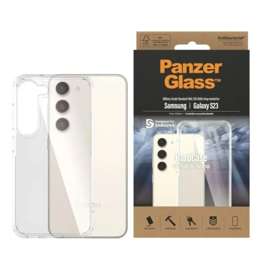 Cover Samsung S23 Hardcase Panzerglass - Clear